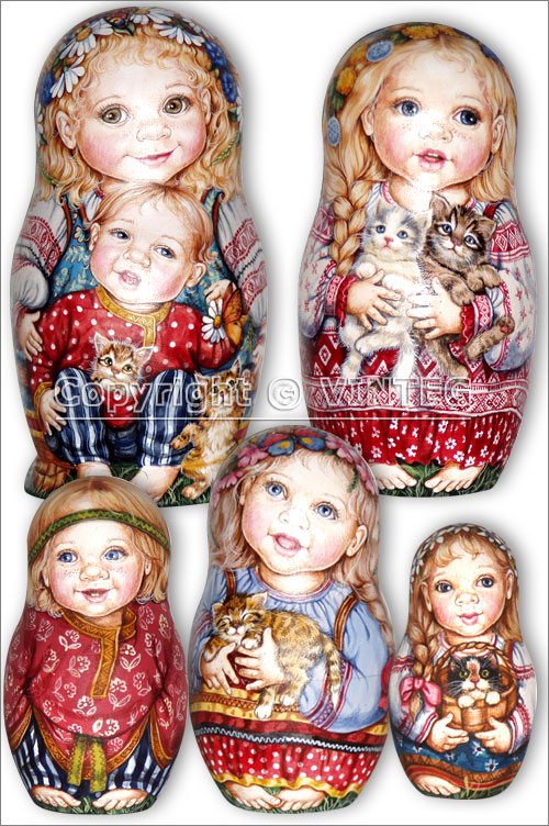 Custom set with girls