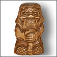 Old Forest Gnome with a Walking Stick