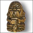 Small Forest Gnome with a Walking Stick
